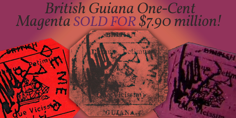 British Guiana Perangko Langka yang Terkenal